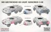 Takom M8 Greyhound Armored Vehicle Plastic Model Kit 1/16 TKOAHHQ-008
