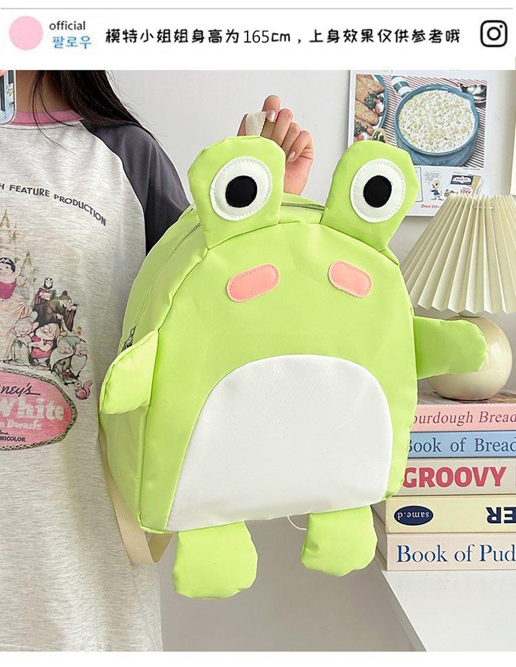 Schoolbag Japanese ins Small School Bag for Girls Students Simple Versatile Girls Mini Backpack Cartoon Fashion Lightweight Backpack
