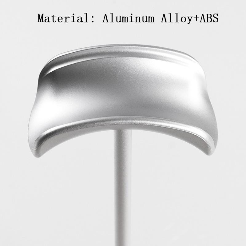 Metal Head-Mounted Headphone Stand Non-Slip Detachable Headset Holder Stand Gaming Earphone Stand for Airpods Max Beats Bose