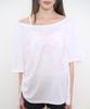 ILLIGO Seso Angel Off-Shoulder T-Shirt White