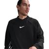 Mens Swoosh Oversized Logo Lightweight Relaxed Fit Sweatshirt