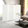 6-Panel Room Divider, Foldable Privacy Screen, Privacy Wall for Living Room, Bedroom, Home Office, White