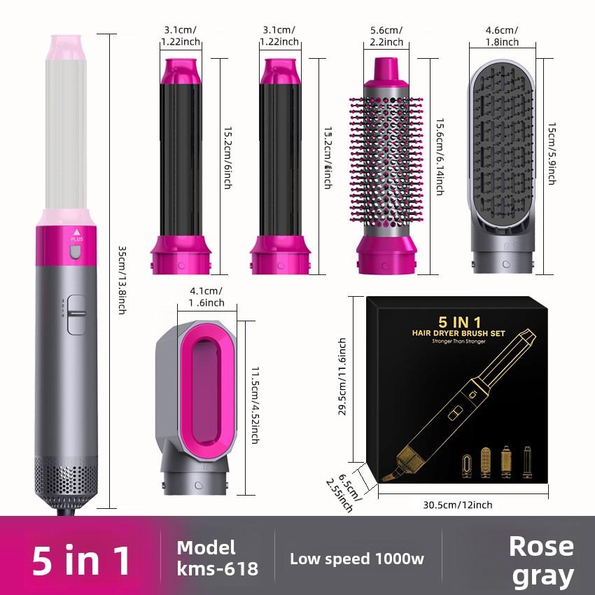Five In One High-speed Hair Dryer and Straightener