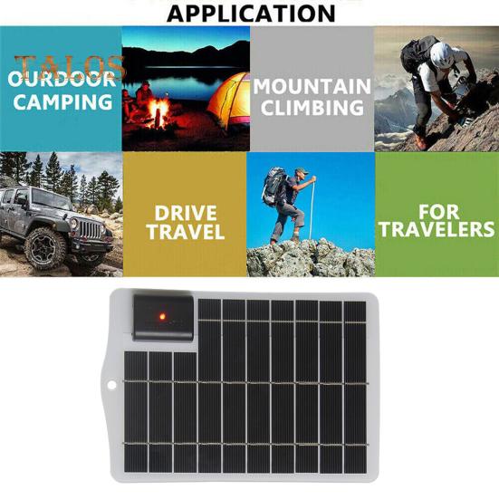 მზის პანელების დამტენი მაღალი ეფექტურობის USB გამომავალი წყალგაუმტარი სწრაფი დამუხტვა საიმედო მრავალფუნქციური მრავალმოწყობილობის დამტენი Power Bank
