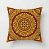 Mandala Pattern Throw Pillow Cover With Short Plush Print For Living Room Sofa Decoration Cushion Cover Pillow Covers Decorative