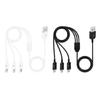 Durability Micro USB Splitter Cables Widely Compatibility Data Sync Charging