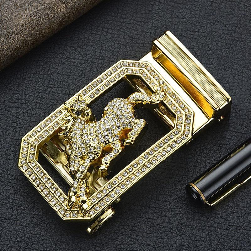 Fibbia per cintura dodici segni zodiacali Meimeier, fibbia per cintura alla moda casual in lega, testa di cintura, fibbia automatica