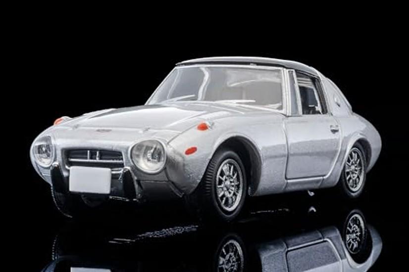 TOMYTEC Tomica Limited Vintage 1/64 LV-139c Toyota Sports 800 custom wheels silver 1969 model completed product 336037.