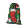 Snowman Xmas Present Sack Large Capacity Candy Bag New Bronzing Christmas Bag  Xmas Gifts