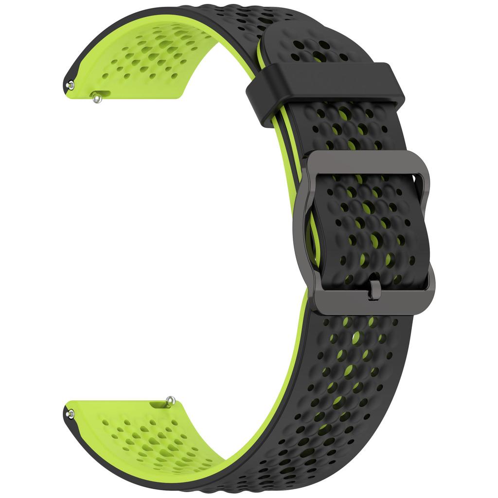 20mm 22mm Silicone Strap For Amazfit Active 2/GTS 4/3/2 Sports Breathable Bracelet Wristband Amazfit Bip 6/5 GTR 4/3 Accessories