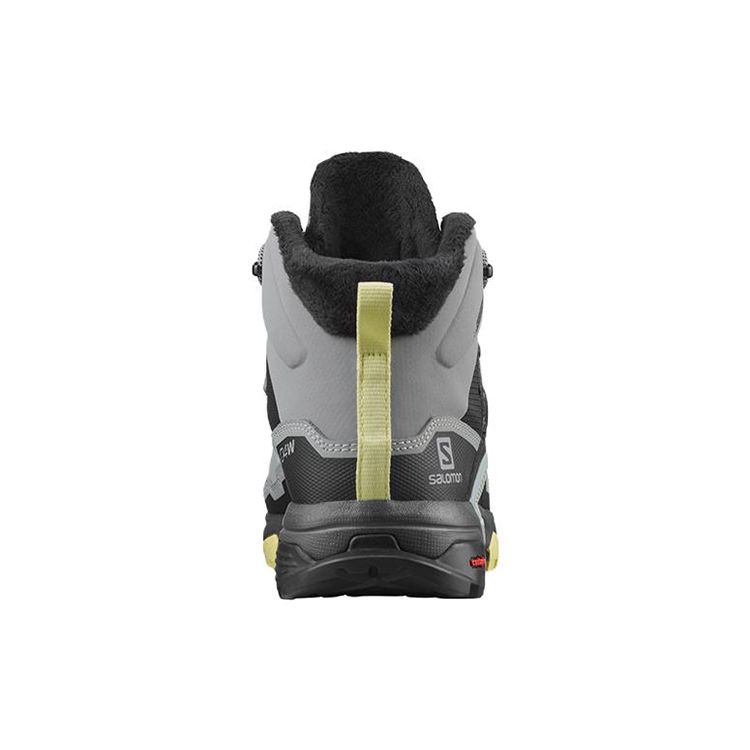 SALOMON X Ultra 4 Mid Winter Ts Cswp Stoßdämpfend Rutschfest Outdoor Wanderschuhe Damen Wanderschuhe Schwarz Grau 413650