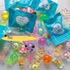 60PCS Glow in Dark Surprise Blind Bags Mini Luminous Animal Figurines for Dollhouse Potted Desktop Ornament Party Giveaways