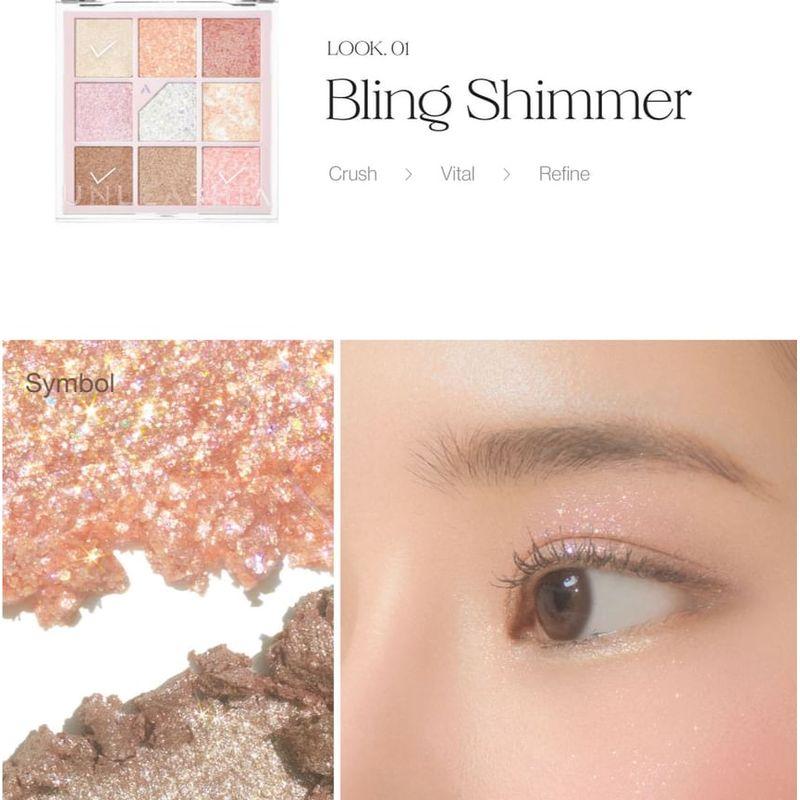 UNLEASHIA - Glitterpedia Eye Palette - 7 Types