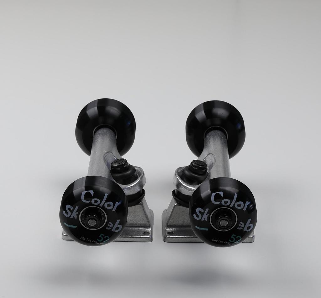 Skateboard Undercarriage Set Track Track Wheel Bearing Screw Truck Size Wheel Conical 52mm 100a Bearing ABEC7 Screw 1inch 5.25 + + + 5.25