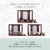 inoriba Mini Buddhist Altar, Open Type [Made of Natural Wood] Modern, Compact, Furniture-Style Buddhist Altar for Home Memorials (Brown)