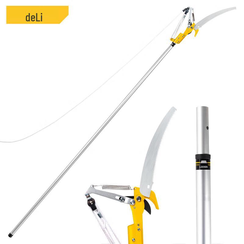 Deli Ret retractable High Branch Pruning Shears