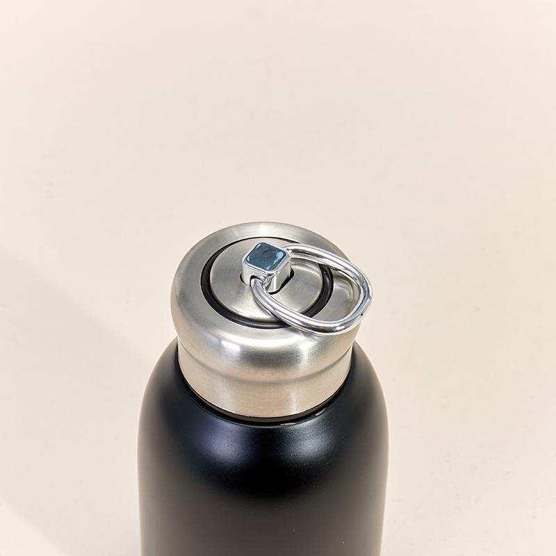 1Pc 300ML Fashion Mini Coffee Vacuum Flasks Lovely Stainless Steel Thermos Portable Travel Water Bottle With Lid Cups