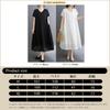 Lace Party Short Loose Resort Plus Flattering Elegant and Perfect for and Fall [POGCZMKK] Women's Dress, Sleeve, Fit, Dress, Size, V-Neck, Casual,