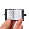 Holy Bible Shape Keyring Small Books Keychain Mini Bible Shaped Pendant Key Rings Handmade Jewelry Accessory for Women