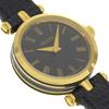 Gucci Sherry Watches Gold blackDial Plated Gold/Stainless Steel Quartz Analog Display Women Used
