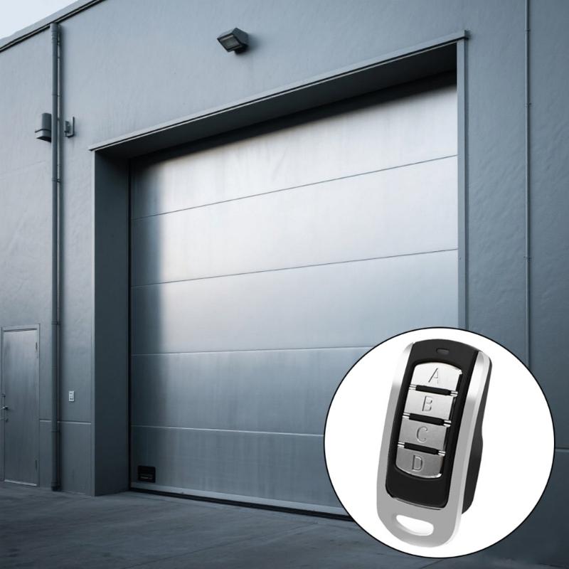 433MHz Wireless Remote Control For Garage Door Rolling Shutters With Programmable Button Durability Shell Door Opener