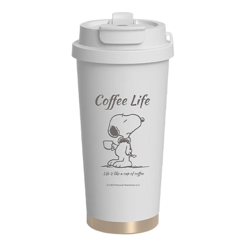 Snoopy 316 Stainless Steel Insulated Straw Tumbler