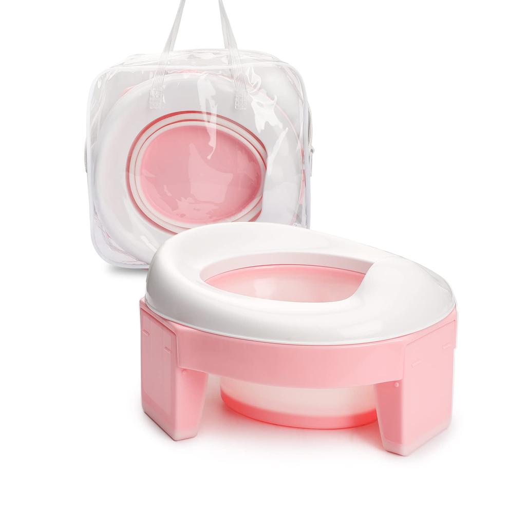 Wooden Teether Potty Portable Toilet Potty 12 Months and For Boys Seat, Seat, 2-Way Seat, Portable, Removable, Portable, Lightweight, Foldable, Up,