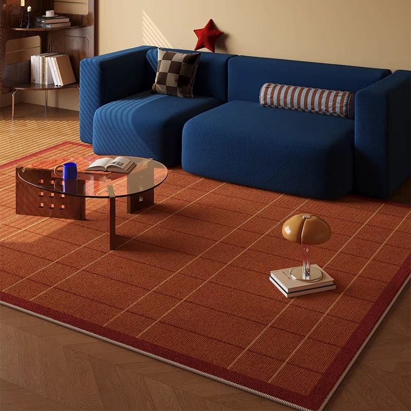 

VIKAMA Vintage Bauhaus House Carpet Living Room Light Luxury Deluxe Sense Sofa Non-Slip Mat Bedroom Floor Mat Home Decoration 80x120cm 31x47inch