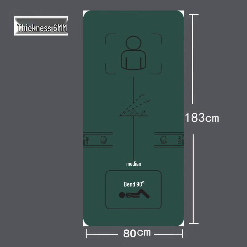Desert Spring Sit-up & Yoga Mat