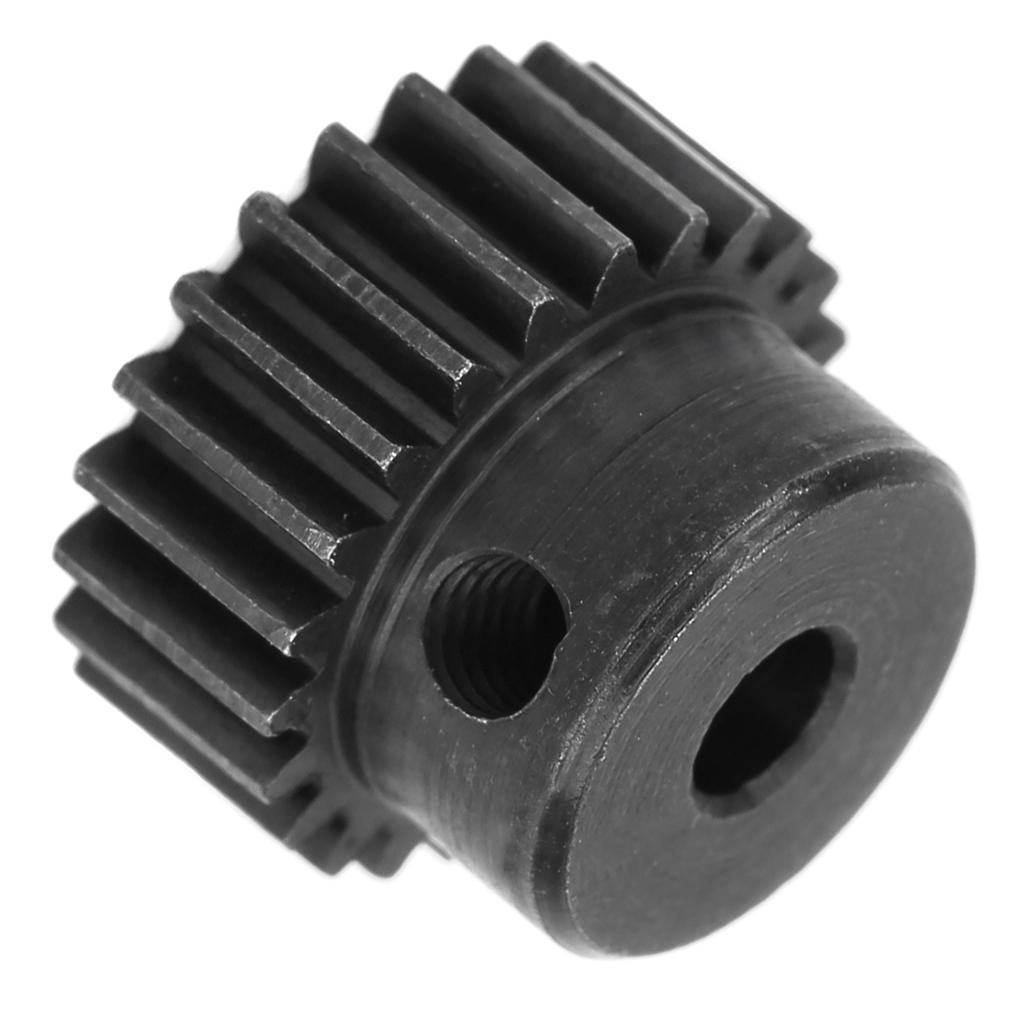 48P Metal Pinion Motor Gear Set 23T AntiRust Fit for 1/10 1/16 Model RC Car Motor Parts