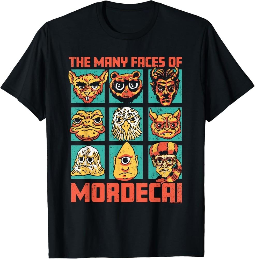 DCC Many Faces of Mordecai Grid Funny Gamer Series Book Unisex T-Shirt