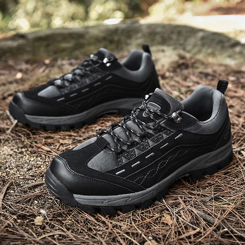 Summer Men Casual Sneakers Breathable Mesh Shoes Mens Non-Slip Outdoor Hiking Shoes Mens Climbing Trekking Shoes Zapatos Hombre