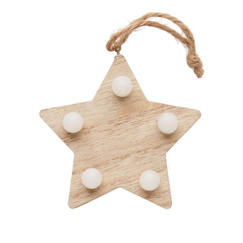 MidOcean Lalie Wooden Hanging Ornament