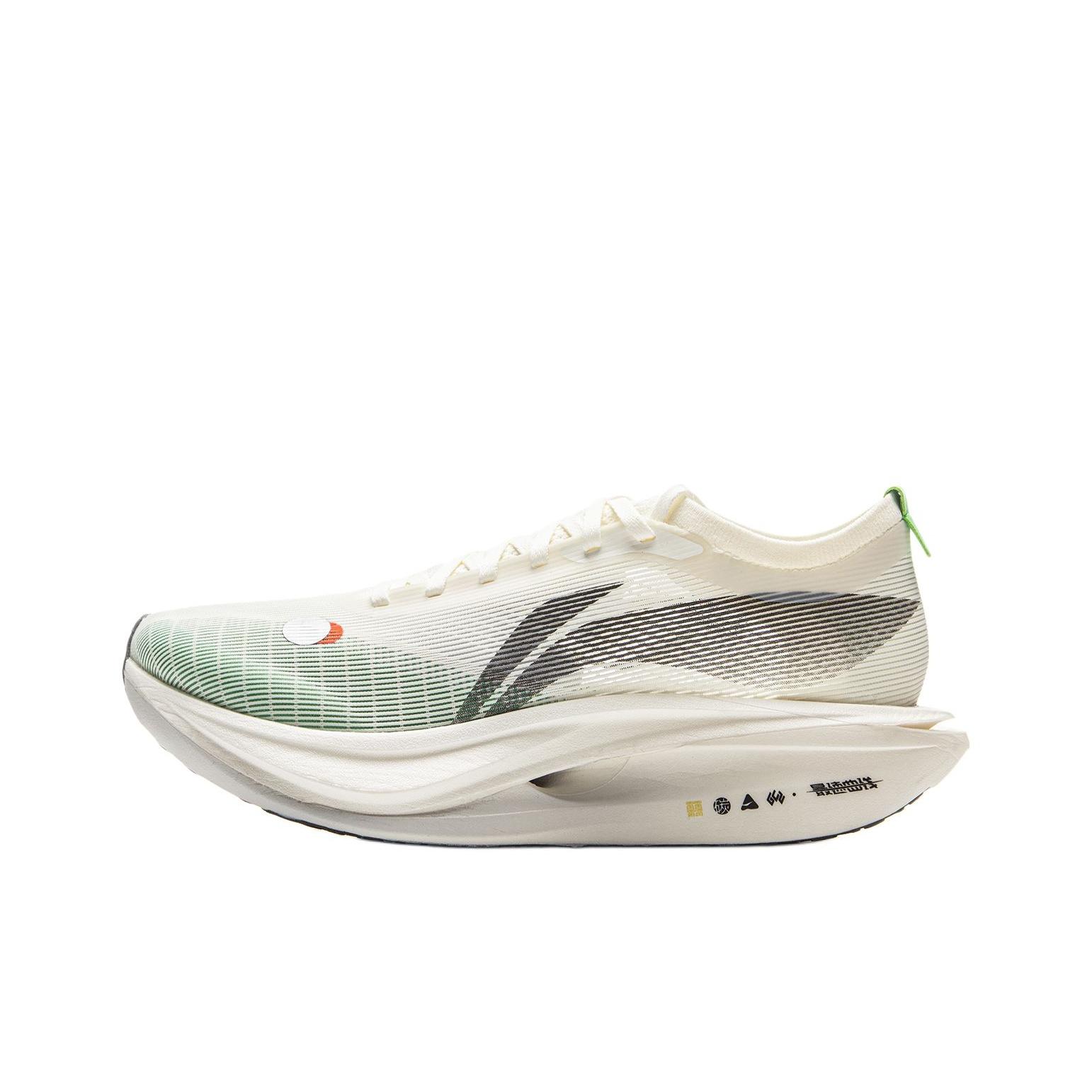 

Li Ning Feidian 5 Elite Сверхлегкие Технологичные Кроссовки с Карбоновой Пластиной Унисекс Кроссовки для Бега Молочно-Белый ARMV003-4