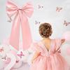 Giant Bow Ribbon Decor Themed Party Decorations Large Ribbon Hanging Bowknot for Girls Room Bridal Christmas Tree Decoration