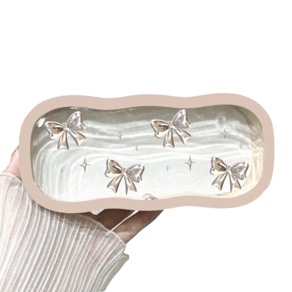 Ins Style Glasses Case Transparent Sunglasses Protective Case Portable Glasses Storage Box Student