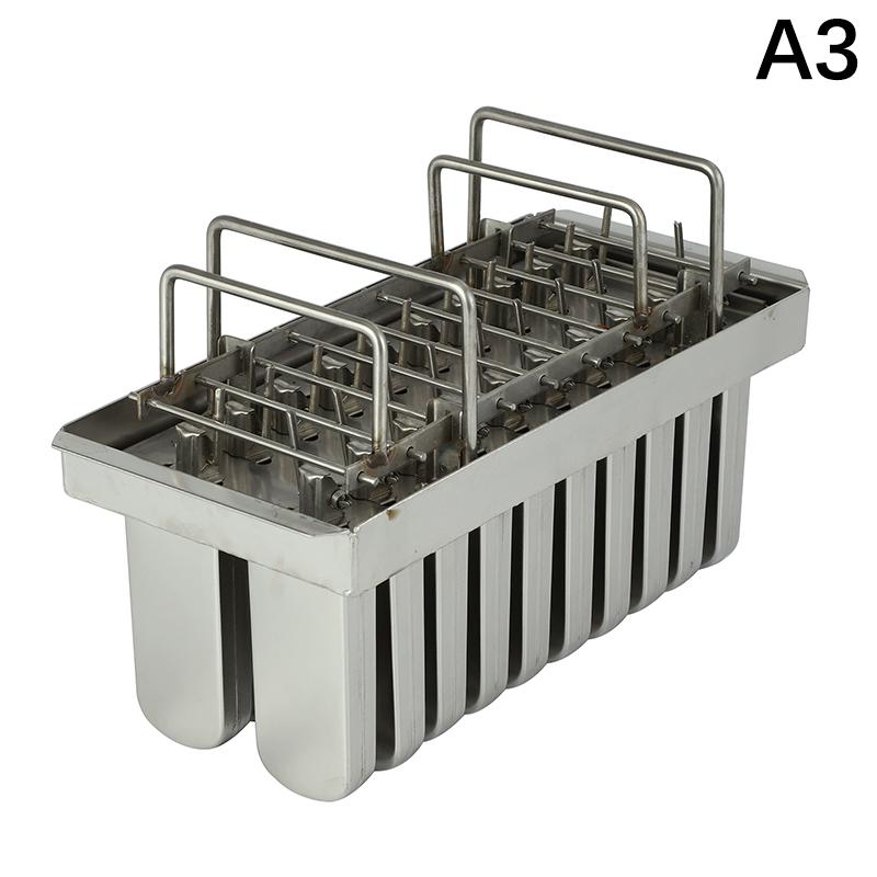 

Коммерческие формы для мороженого 20 шт. круглые головки без прорезей нержавеющая сталь формы для мороженого металлическая форма для мороженого с крышкой