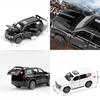 Car Alloy Toyota Model 132 Scale Toy Cruiser Functional Doors Light Features