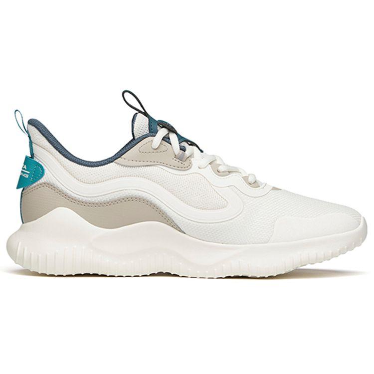 Anta Running Series Lightweight Durable Non-Slip Low-Top Running Shoes Men Sneakers White Blue Gray 912145556-2