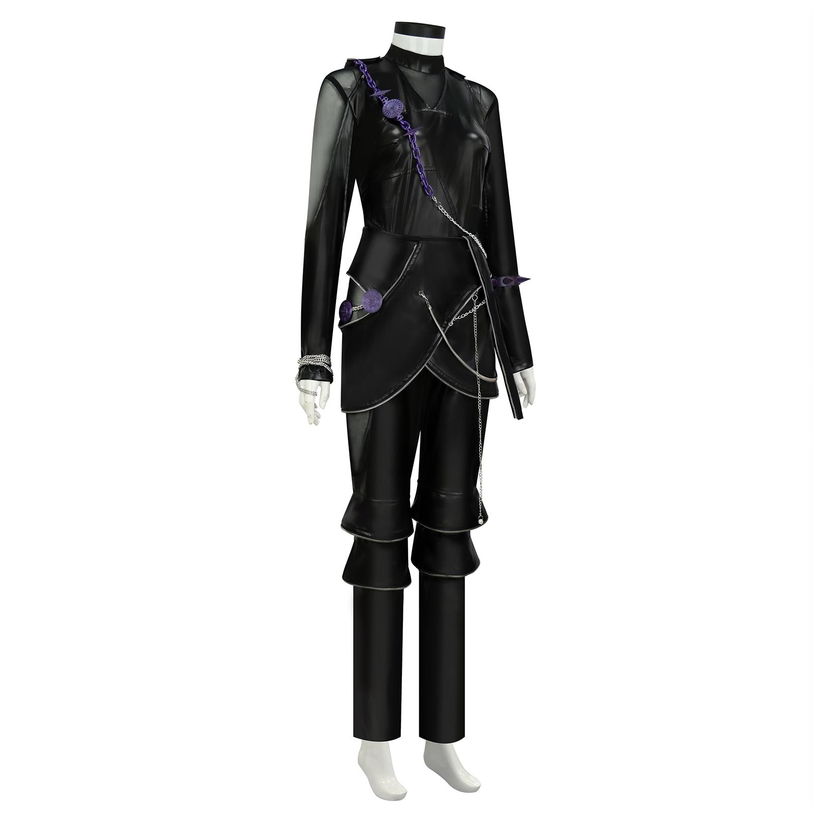 

КОСПЛЕЙ Взрослый Костюм Фестивальный Костюм для Выступлений Костюм для Игры XL чёрный