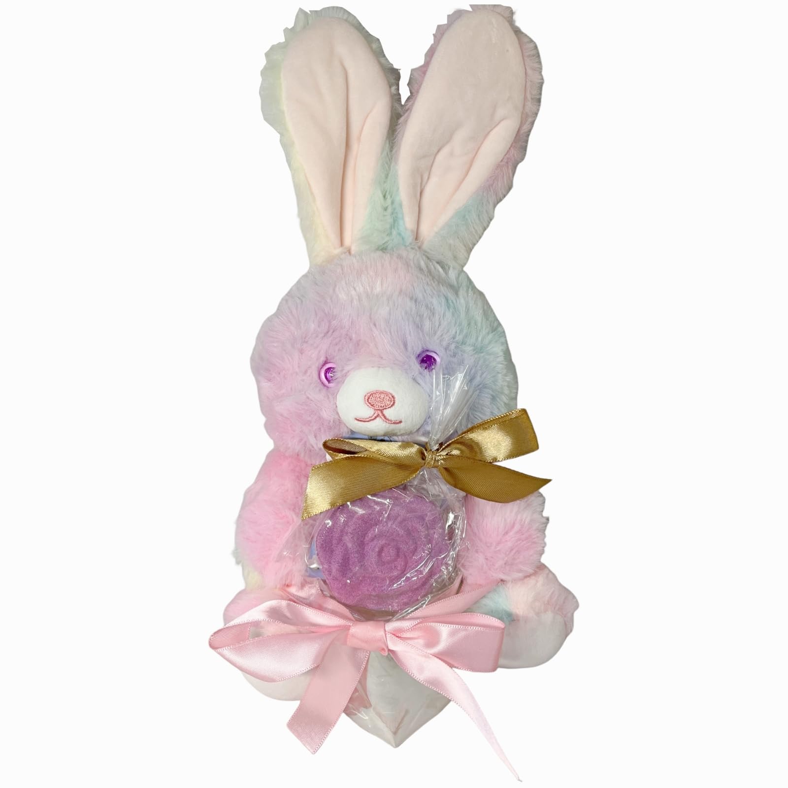 Soap Flower Bath Rainbow Lavender Bath Bomb Gift Perfect for and Other Product 835735 Q-FLA Additives, Rabbit, Small, Set, Celebrations, Birthdays,