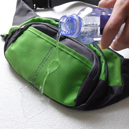 Utendørs Sport Midjeveske Lommebok Herre Dame Bum Belte Vanntett Nylon Fanny Pack