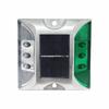 Solar Powered Solar Road Stud Light Outdoor Lighting Portable Traffic Marker Light Durable Square Shape LED Ground Light Highway