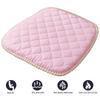 Yousheng Chair Mat Zipper Design Comfortable Seat Cushion Easy To Clean Strap Fixed Chair Cushion for Home Office