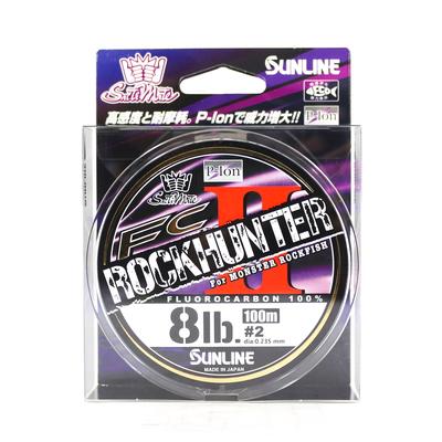 Sunline Fluorocarbon Leader Rock Hunter II 100m 8lb 0.235mm (9079)