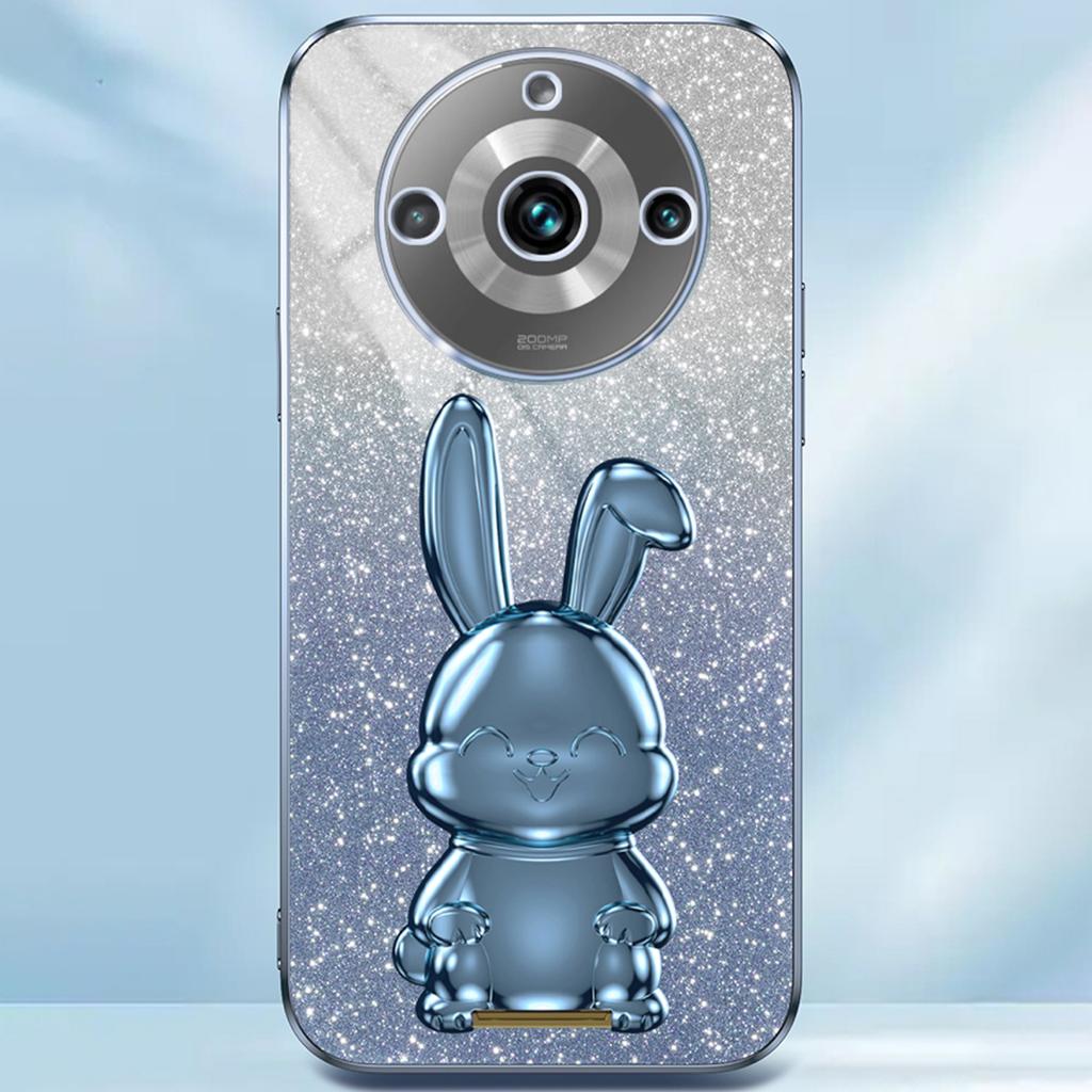 For Realme 11 Pro 5G/11 Pro+ 5G Cartoon Rabbit Phone Shell Cover Slim-fit Kickstand Phone Case