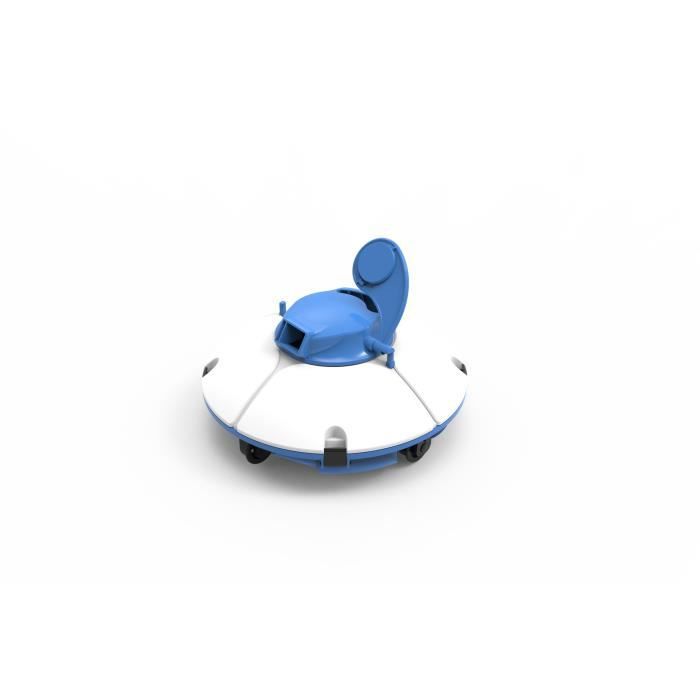 Pool Robot - Bestway - Frisbee - Autonomous - Flat Bottom Cleaning - 5x3m Max - Blue