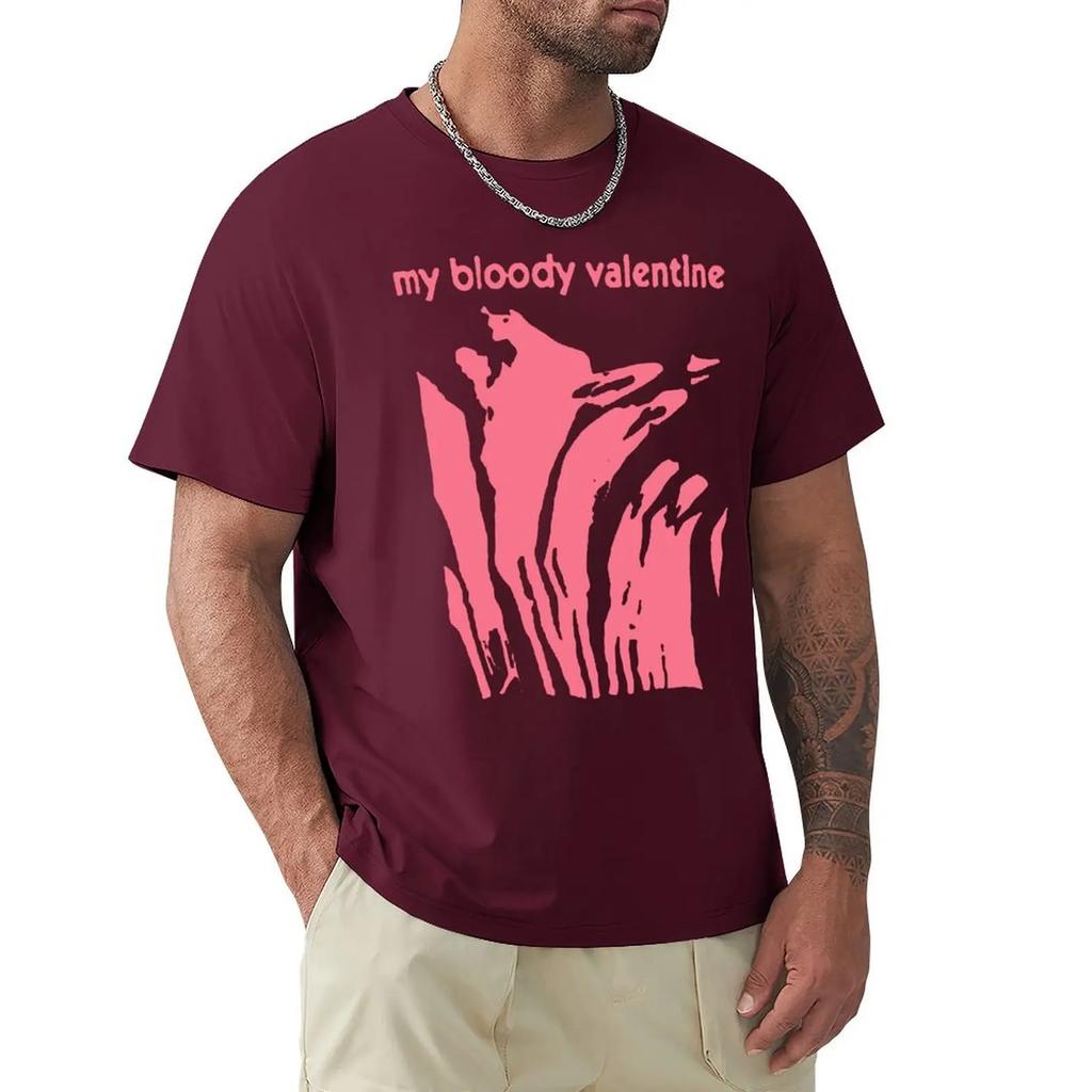 VINTAGE RARE My-Bloody-Valentine T Shirt Harajuku Short Sleeve T-shirt 100% Cotton Graphics Tshirt Tops
