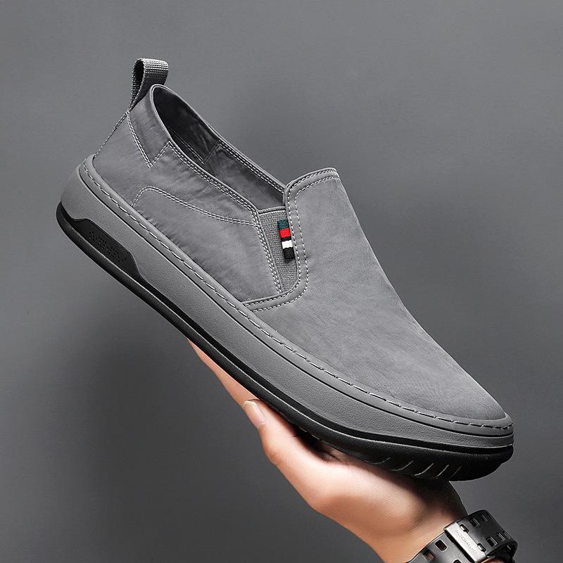 2025 Spring Men's Breathable Lightweight Sneakers - Versatile Slip-on Loafers