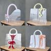 3 Pieces Waterproof Flower Wrapping Handbag with Handle Flower Gift Box  Festivals Event